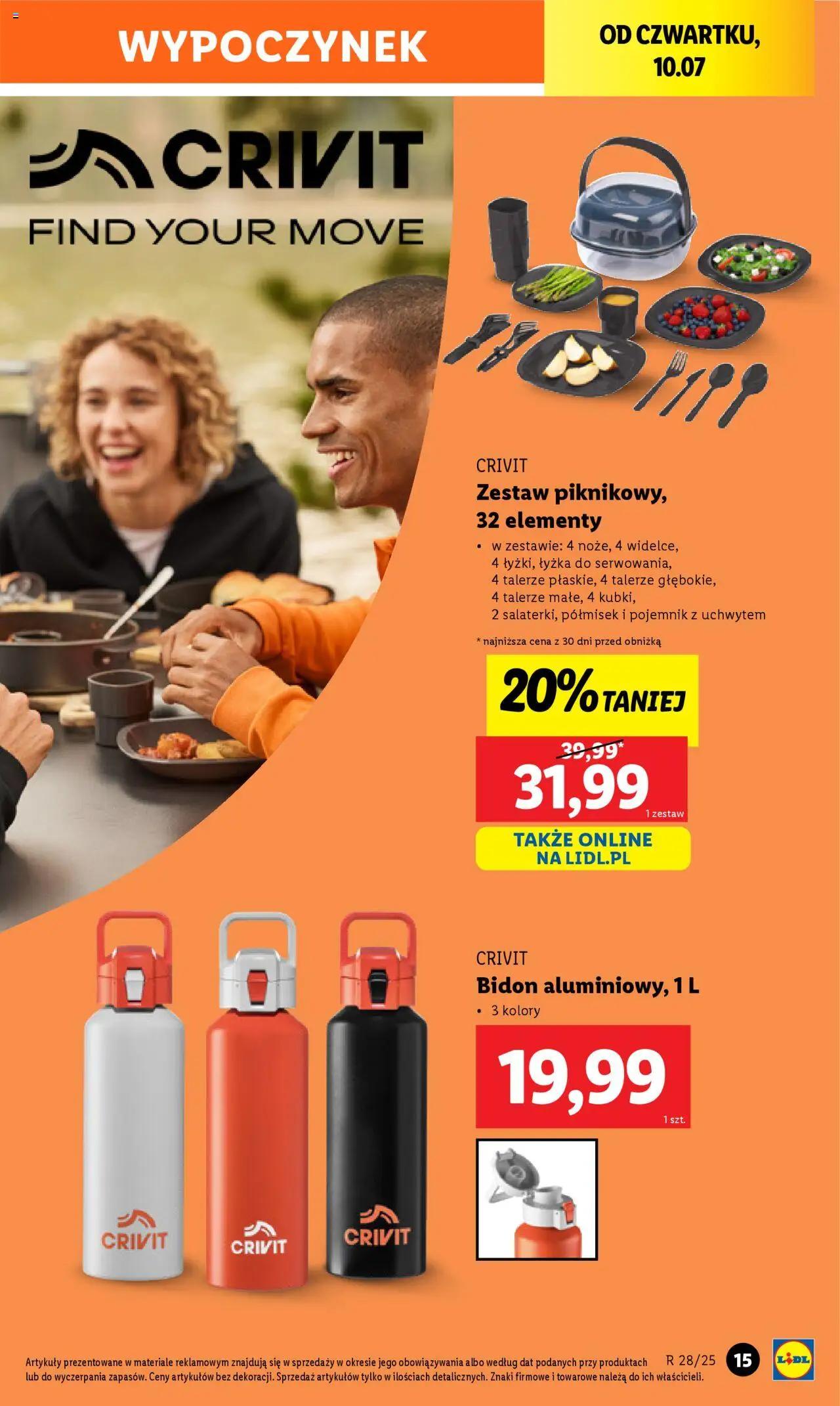 Lidl Katalog od 07.07.2025 | Strona: 17 | Produkty: Talerze