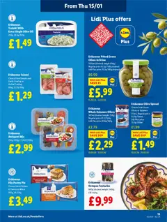 Preview of Lidl - Lidl Weekly valid from 15.01.2026 | Page: 13 | Products: Chicken, Pie, Cheese, Salami