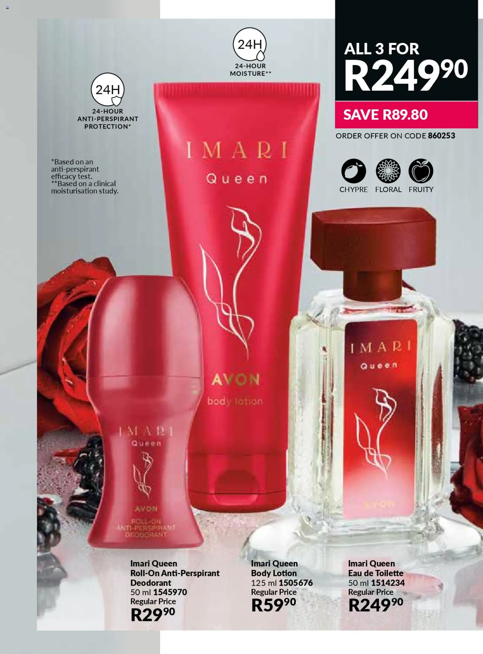 New Avon catalogue – valid from 01.01.2026 | Page: 81 | Products: Eau de toilette, Deodorant, Antiperspirant, Lotion