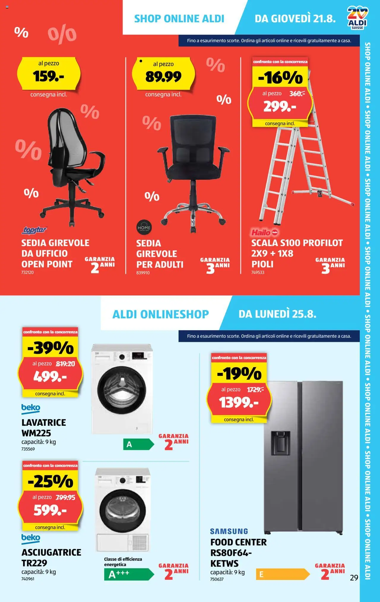 Aldi Volantino ab 21.08.2025 | Seite: 30 | Produkte: Samsung