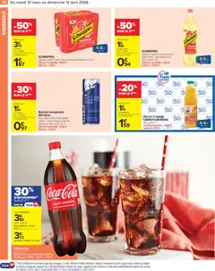 Carrefour Market - Prévisualisation de Carrefour Market catalogue semaine 14 valide à partir de 31.03.2026 | Page: 28 | Produits: Sucre, Jus d'orange, Orange, Red bull