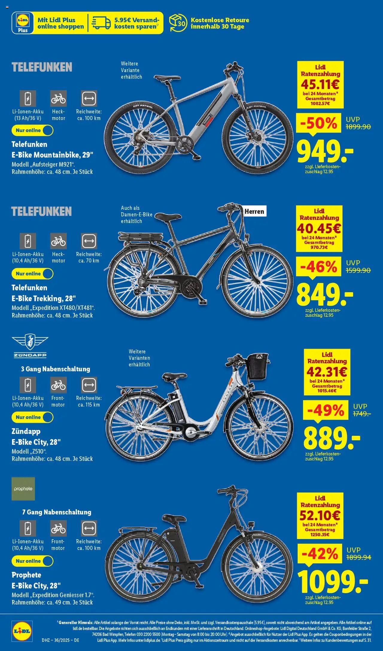 Lidl Prospekt 	 - gültig ab dem 01.09.2025 | Seite: 50 | Produkte: Bad, Telefon