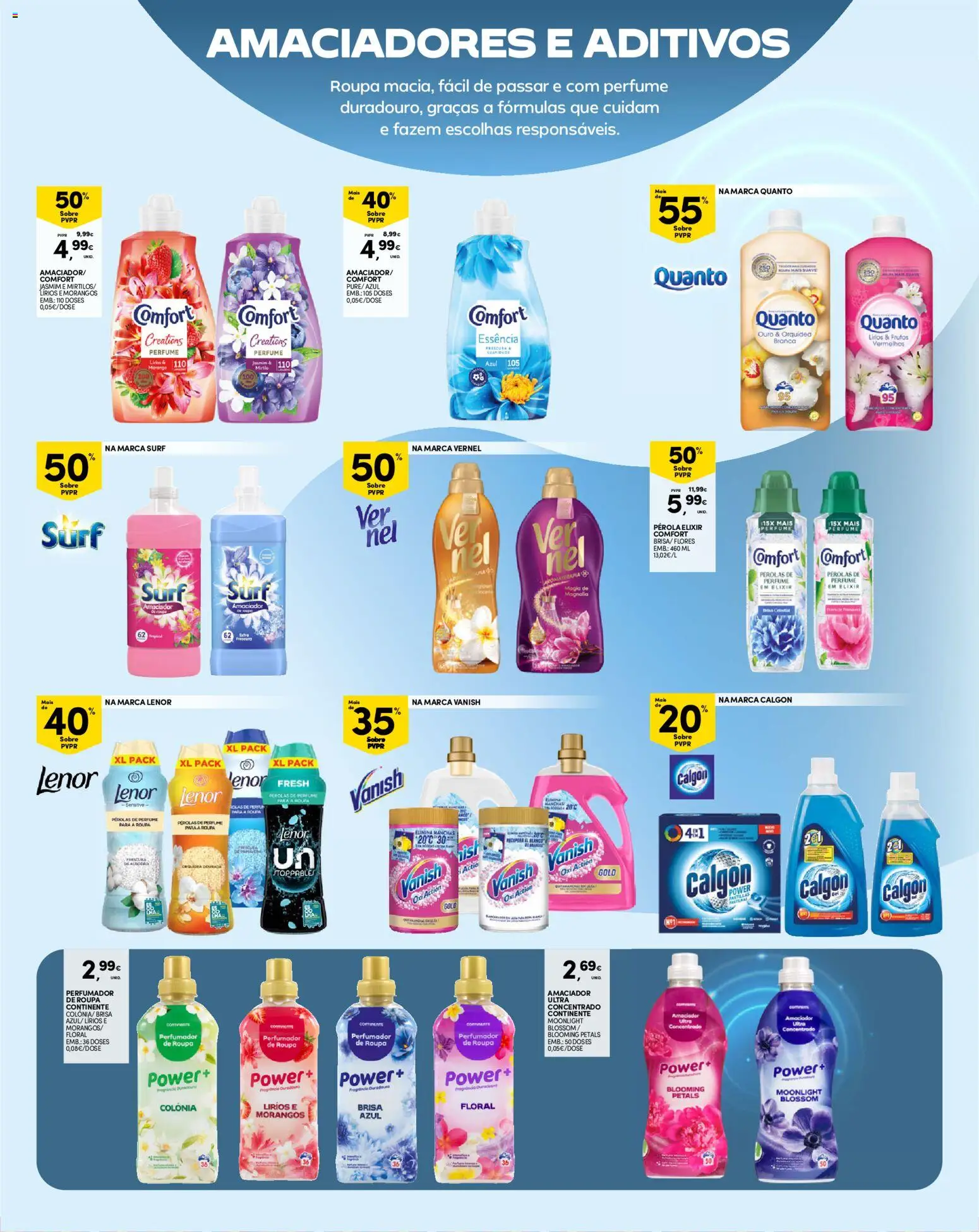Continente - Madeira │ válido de 27.01.2026 | Página: 15 | Produtos: Flores, Perfume, Amaciador de roupa, Morangos