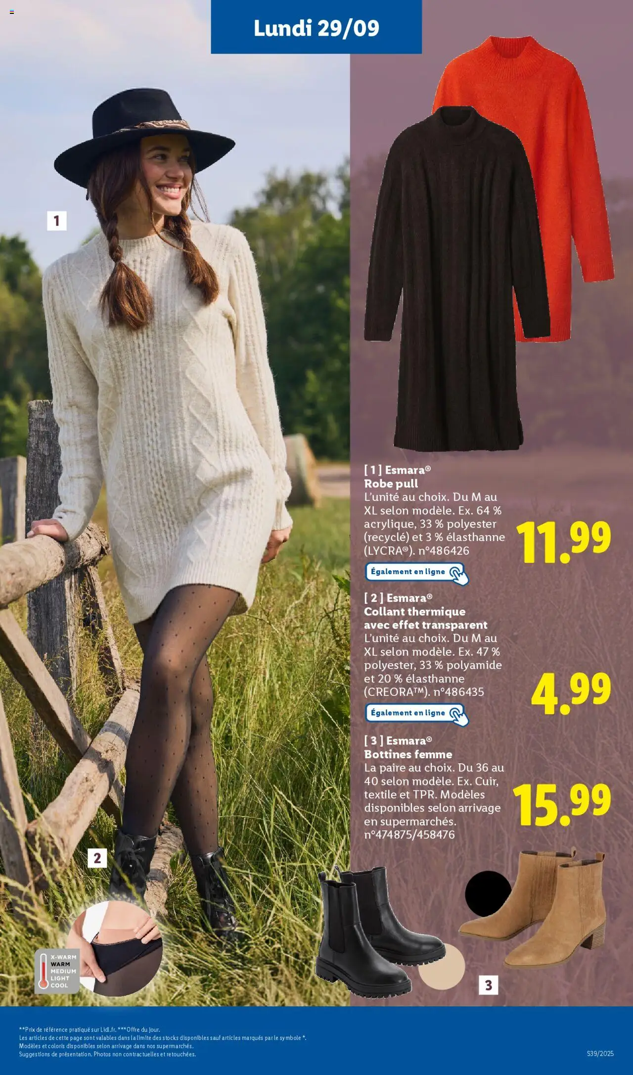  | Page: 67 | Produits: Robe, Bottines, Pull