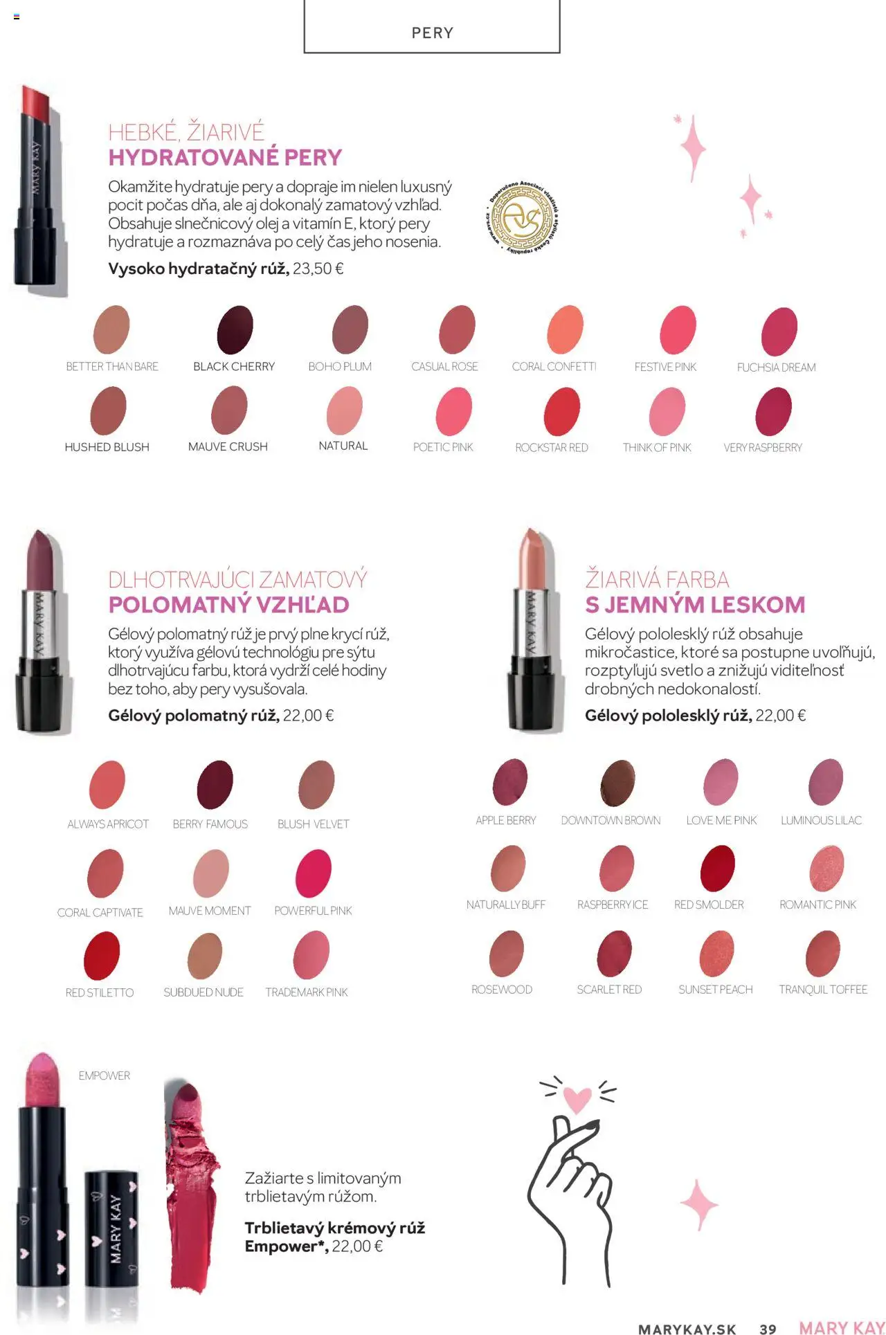 Mary Kay katalóg │ platný od 16.07.2025 | Strana: 39 | Produkty: Hodiny, Svetlo, Apple