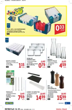 Metro angebote Profi ab 30.10.2025 gültig | Seite: 43 | Produkte: Salz, Uhr