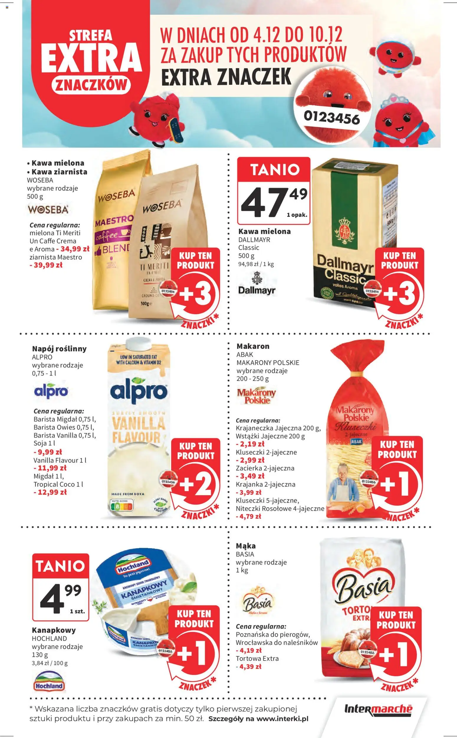 Intermarche Gazetka od 04.12.2025 | Strona: 17 | Produkty: Mąka basia, Kawa, Makarony, Makaron