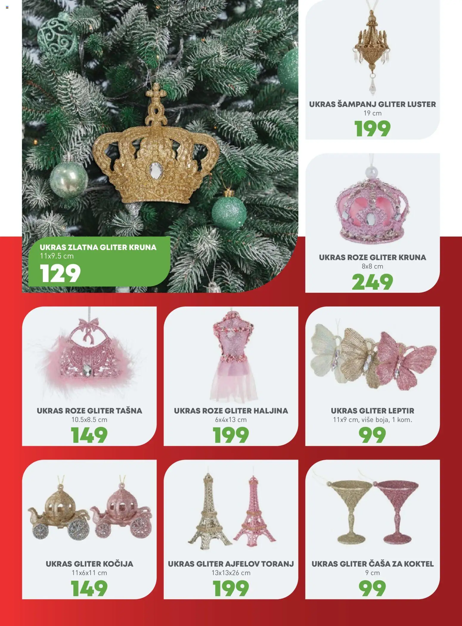 JUMBO katalog - važi od 17.11.2025 | Strana: 13 | Proizvode: Tašna, Haljina, Luster
