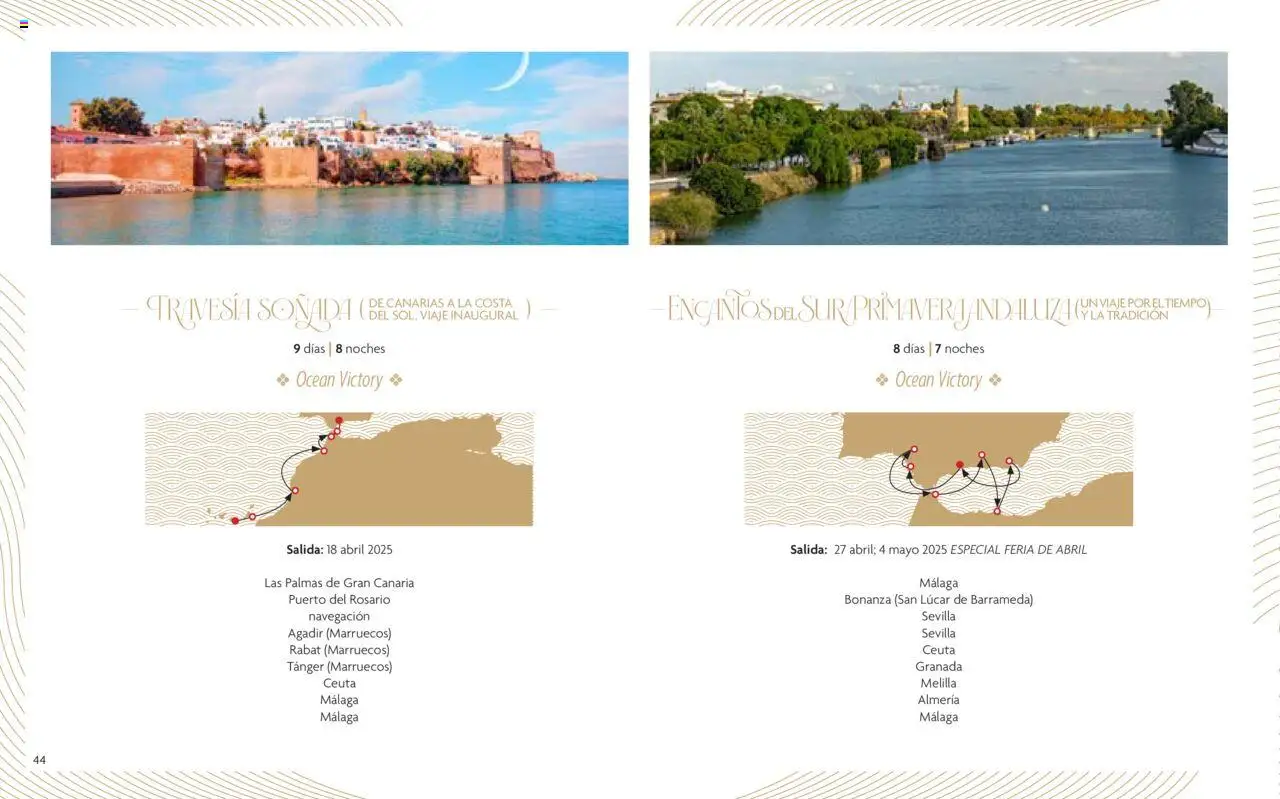 Viajes El Corte Inglés Cruceros de lujo │ válido desde el 01.01.2025 | Página: 45 | Productos: Navegación