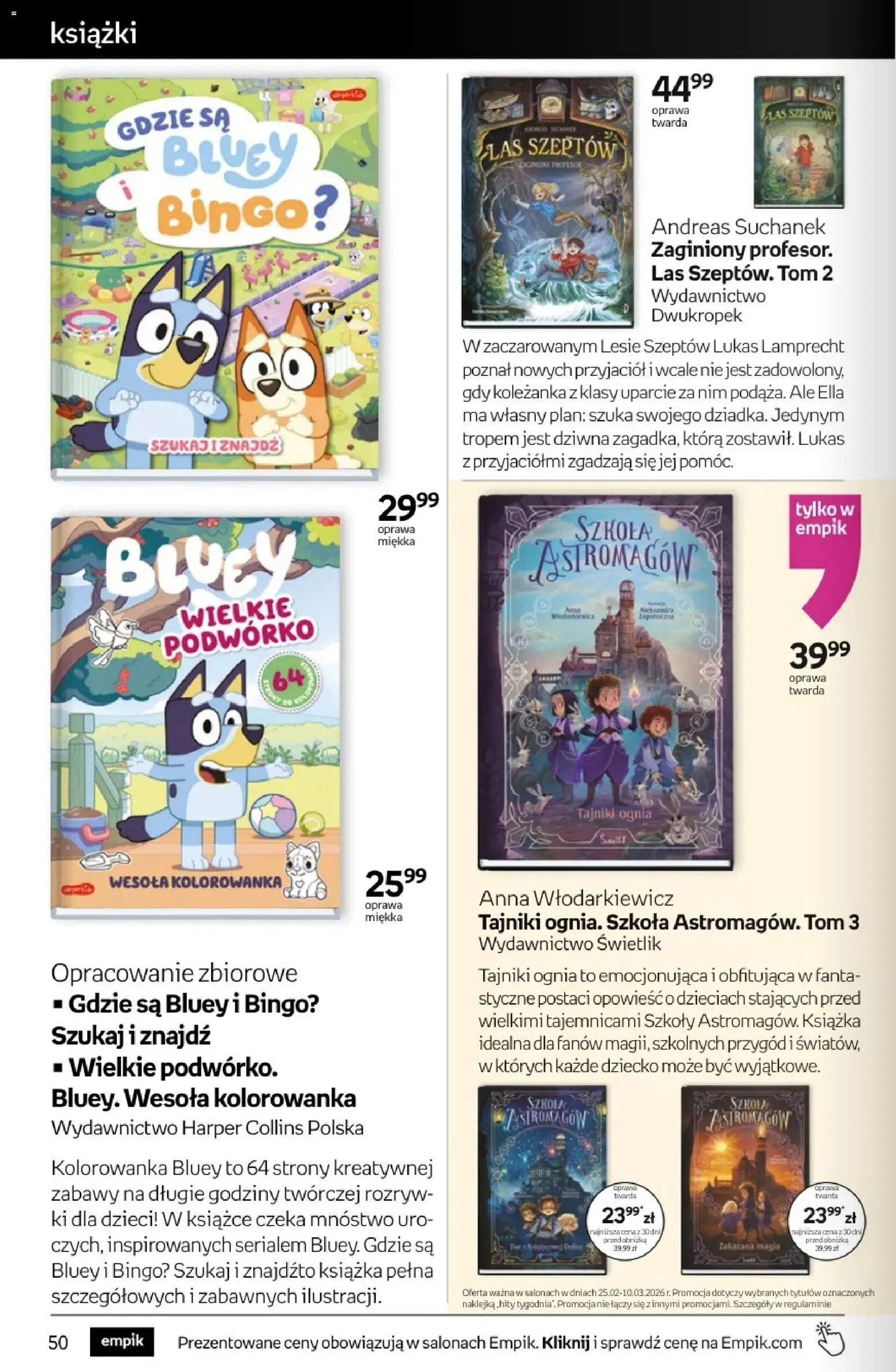 Empik promocje od 25.02.2026 | Strona: 50 | Produkty: Książki