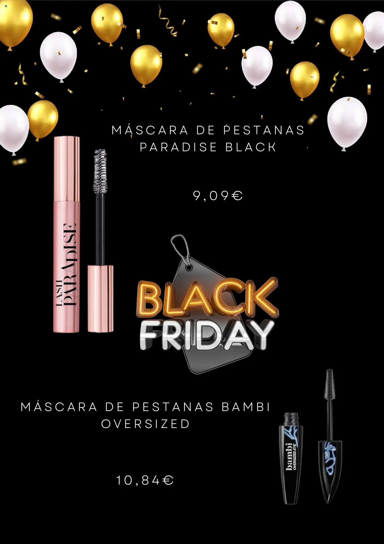 Well’s Black Friday │ válido de 28.11.2025 | Página: 5 | Produtos: Máscara de pestanas