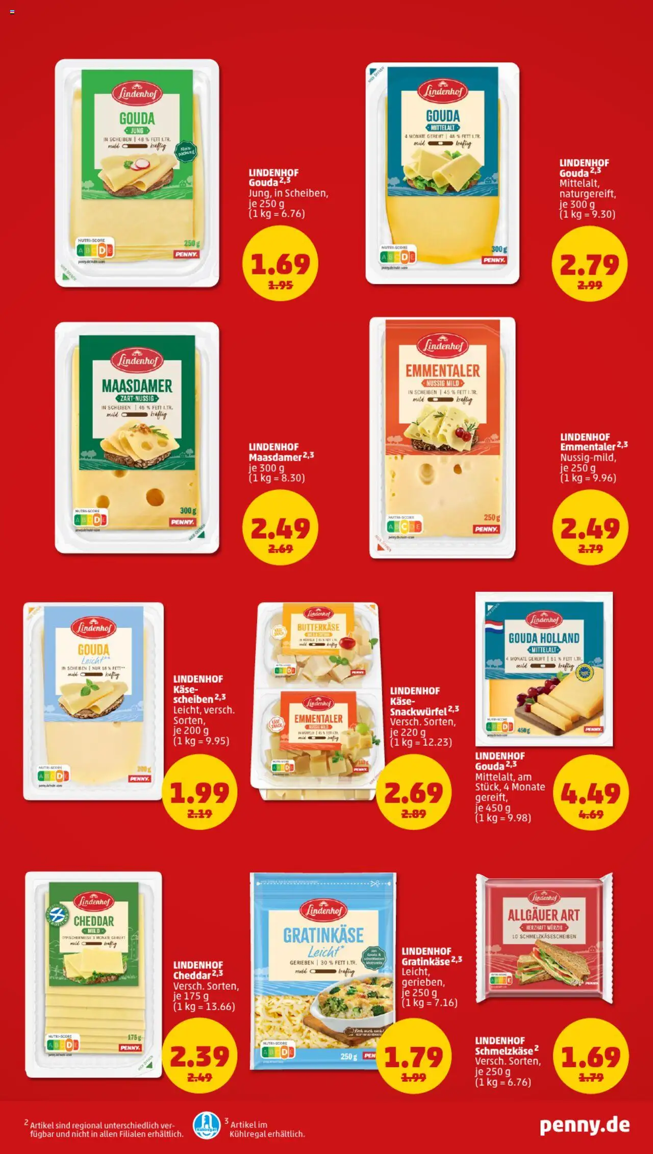 Penny Prospekt 	 – gültig ab 13.10.2025 | Seite: 3 | Produkte: Käse, Gouda