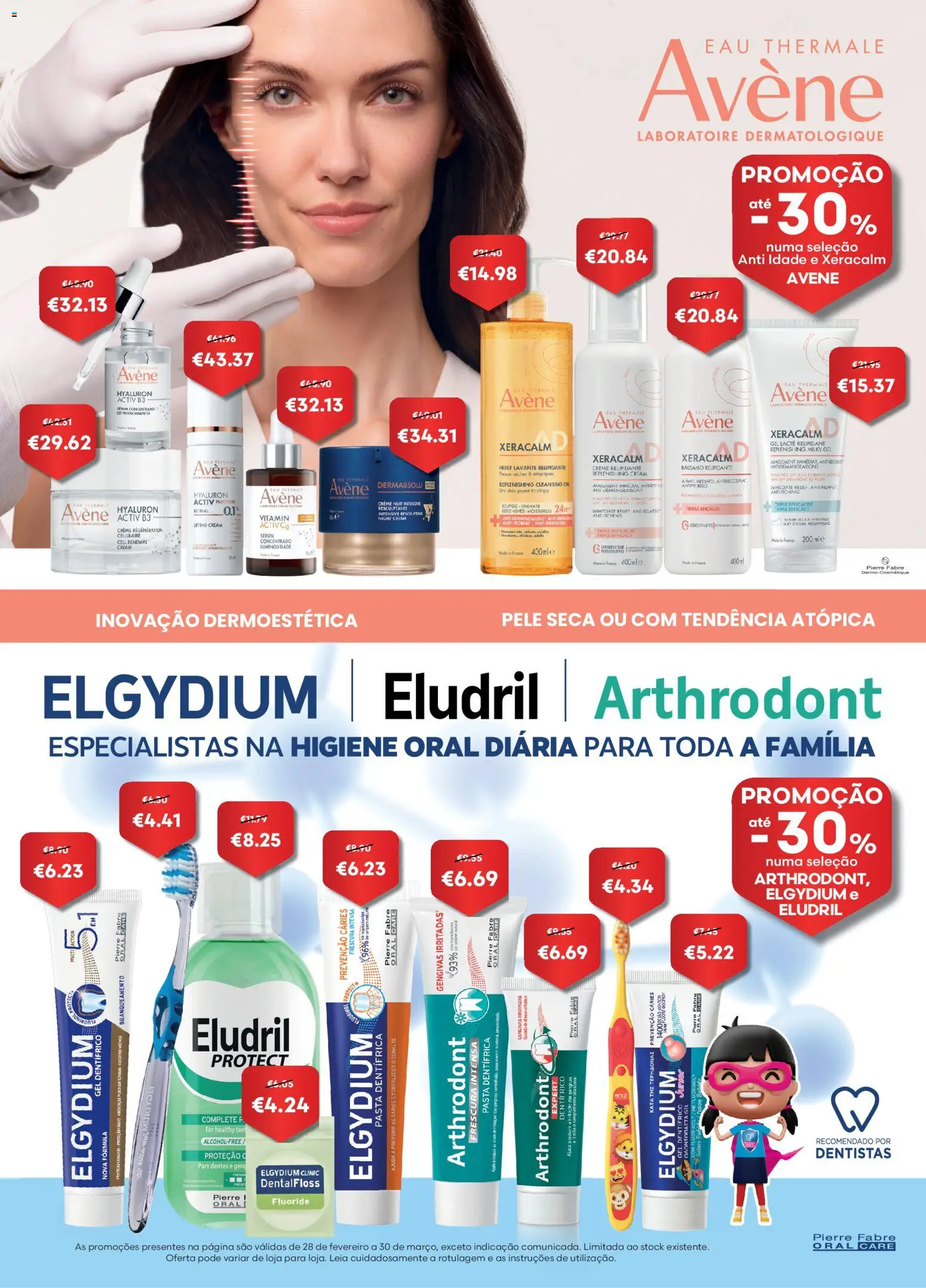Auchan - Revista Mulher e Especial Higiene Oral │ válido de 28.02.2026 | Página: 2 | Produtos: Sérum, Cera, Creme
