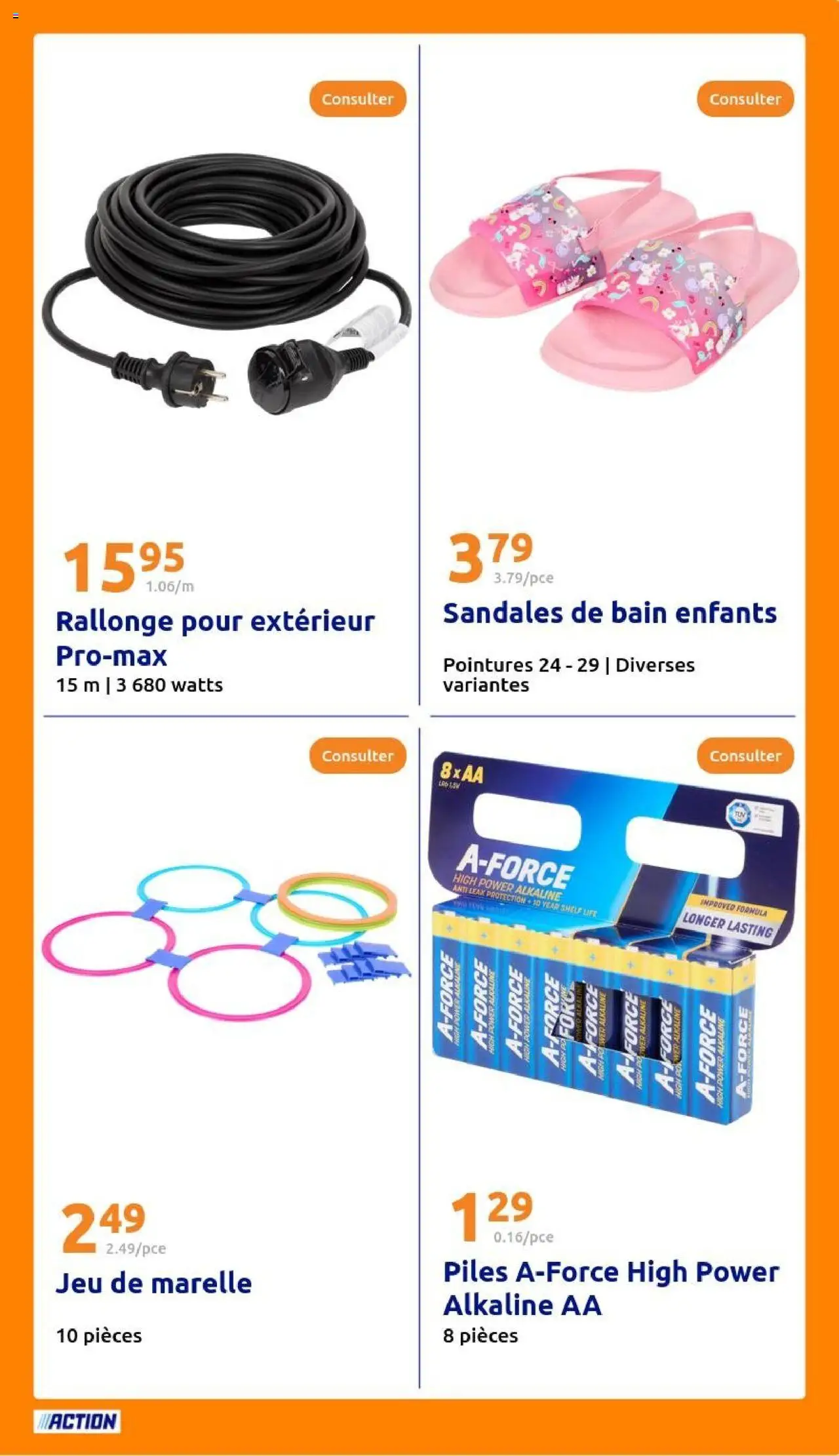  | Page: 27 | Produits: Piles, Sandales