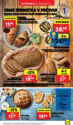 Lidl leták od 31.07.2025 | Strana: 7 | Produkty: Chléb, Mistrovský chléb, Burek, Pita chléb