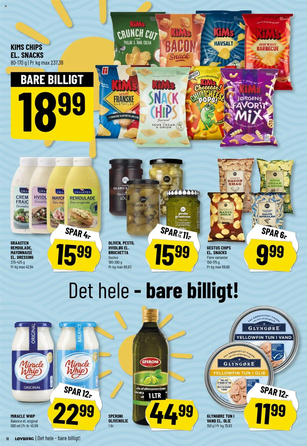 Løvbjerg Tilbudsavis gyldig fra 18.07.2025 | Side: 20 | Produkter: Chips, Hvidløg, Remoulade, Grill