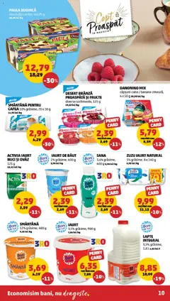 ACTIVIA IAURT NUCI ȘI OVĂZ, 125 g – valabil de la 20.08.2025 | Pagină: 10