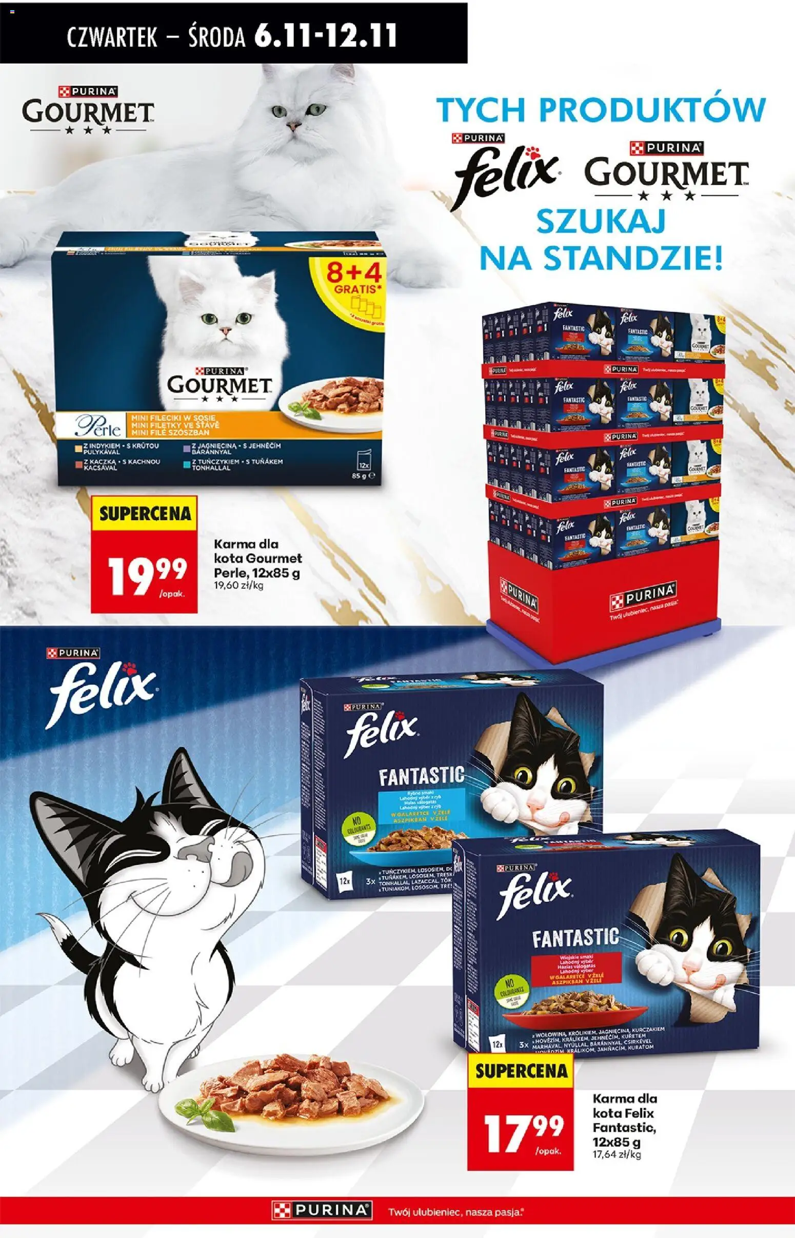 Biedronka gazetka - Oferta w tym tygodniu od 06.11.2025 | Strona: 72 | Produkty: Jagnięcina, Karma dla kota