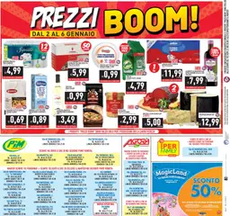 Anteprima del volantino Volantino PIM Supermercati	 valido a partire dal 27.12.2025 | Pagina: 24 | Prodotti: Latte, Pasta, Lavastoviglie, Lavazza