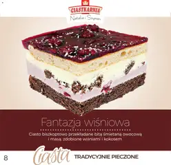 Pogląd oferty "Topaz Gazetka - Ciasta " - ważna od 01.12.2025 | Strona: 8 | Produkty: Ciasto, Śmietana