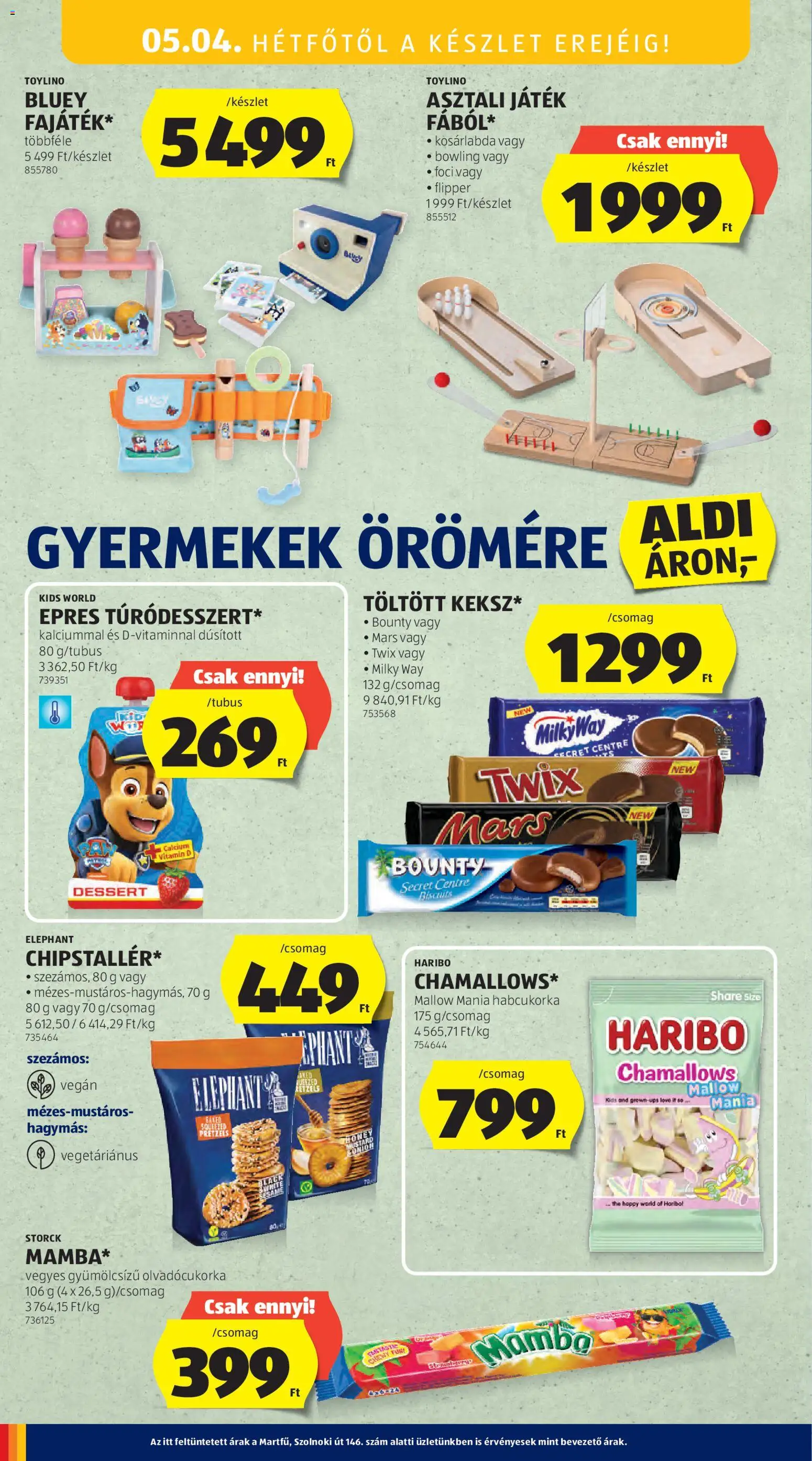 Aldi akciós újság ⚡ 2026.04.30.-tól/től ⚡ Szórólap | Magyarország