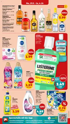 Penny Prospekt 	 – gültig ab 29.09.2025 | Seite: 25 | Produkte: Lenor, Duft, Wodka gorbatschow, Listerine
