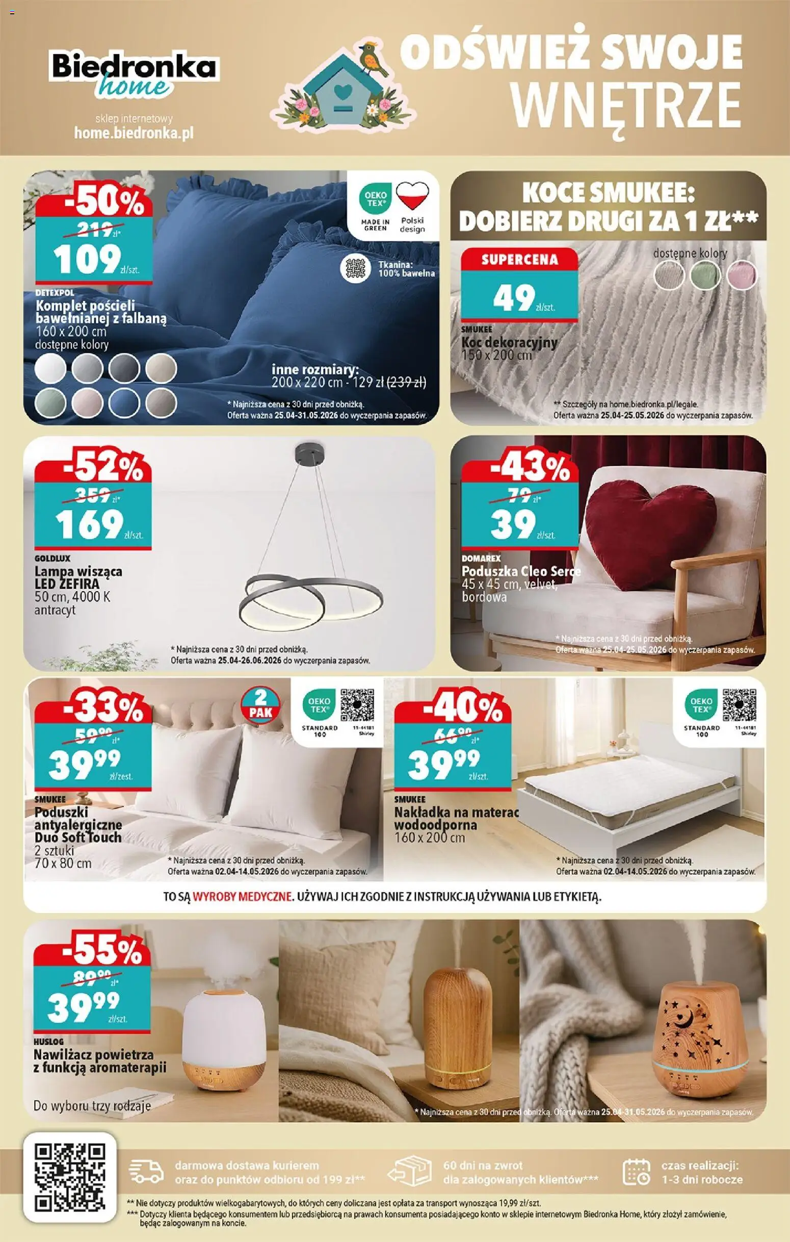 Biedronka Polsko leták - Hity i inspiracje od 25.04.2026 | Strana: 42 | Produkty: Velvet, Lampa, LED