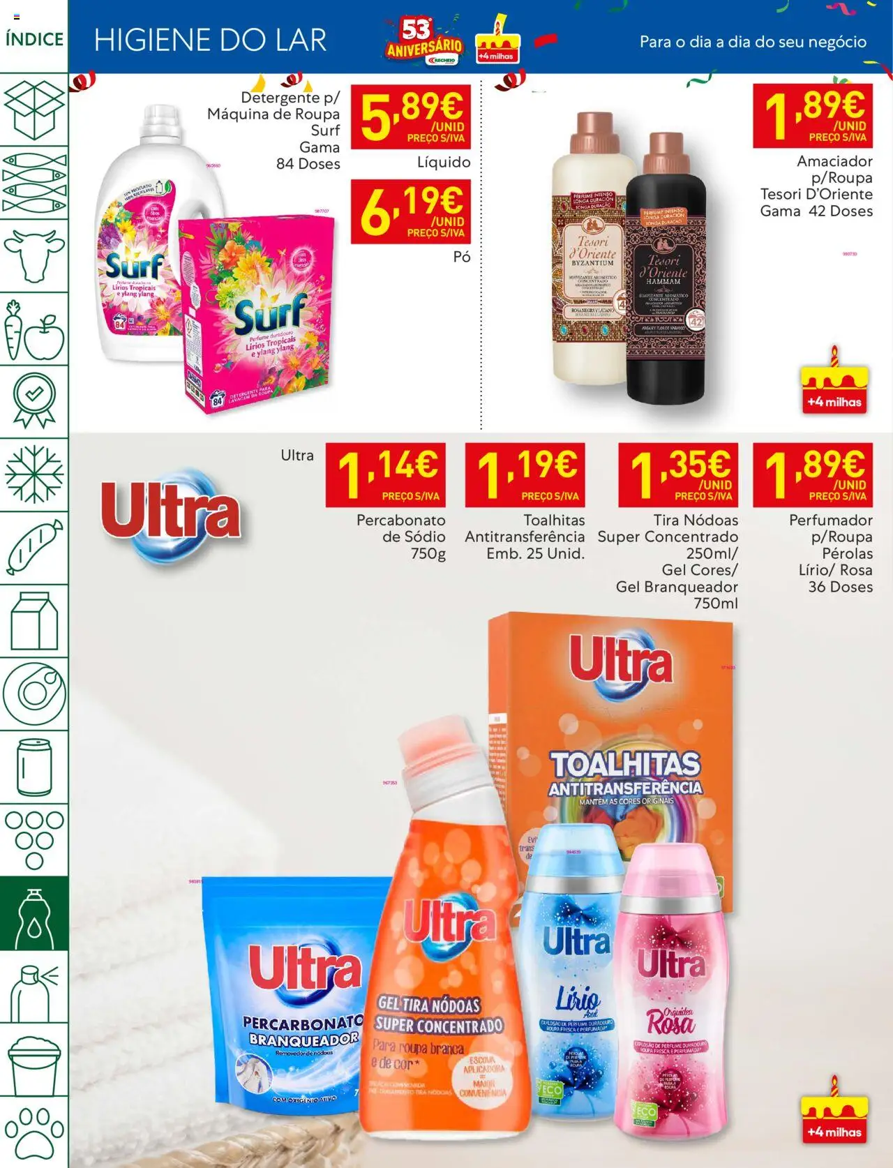 Recheio folheto │ válido de 21.10.2025 | Página: 40 | Produtos: Perfume, Detergente