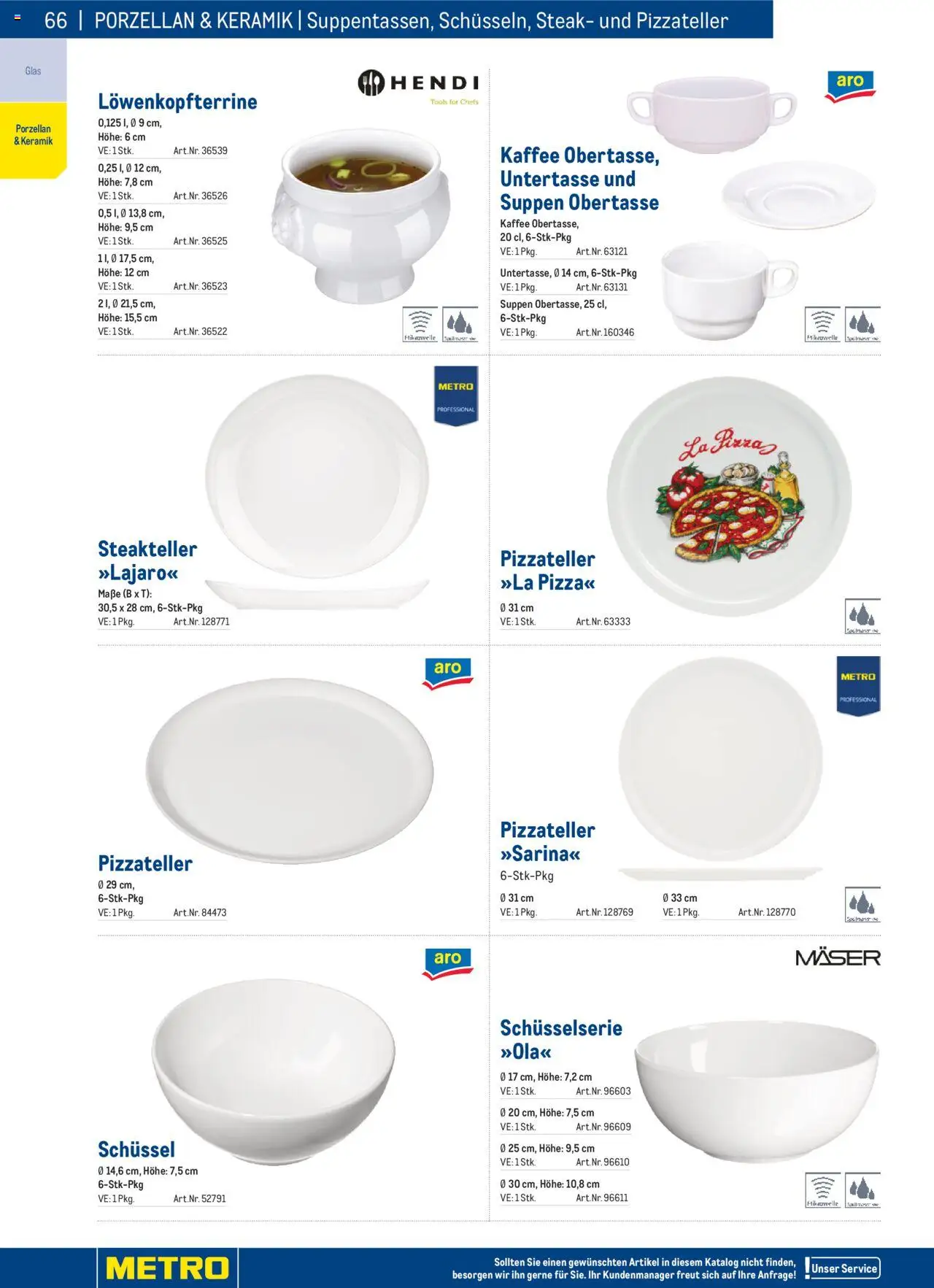 Metro angebote Angebote Gastro Non Food 2025 gültig ab 02.12.2024 | Seite: 66 | Produkte: Mikrowelle, Kaffee, Pizza