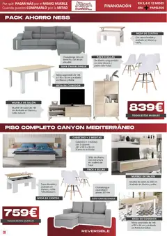 Vista previa Atrapa Muebles folleto válido desde el 03.03.2026 | Página: 20 | Productos: Mesa extensible, Muebles, Cama, Mesa