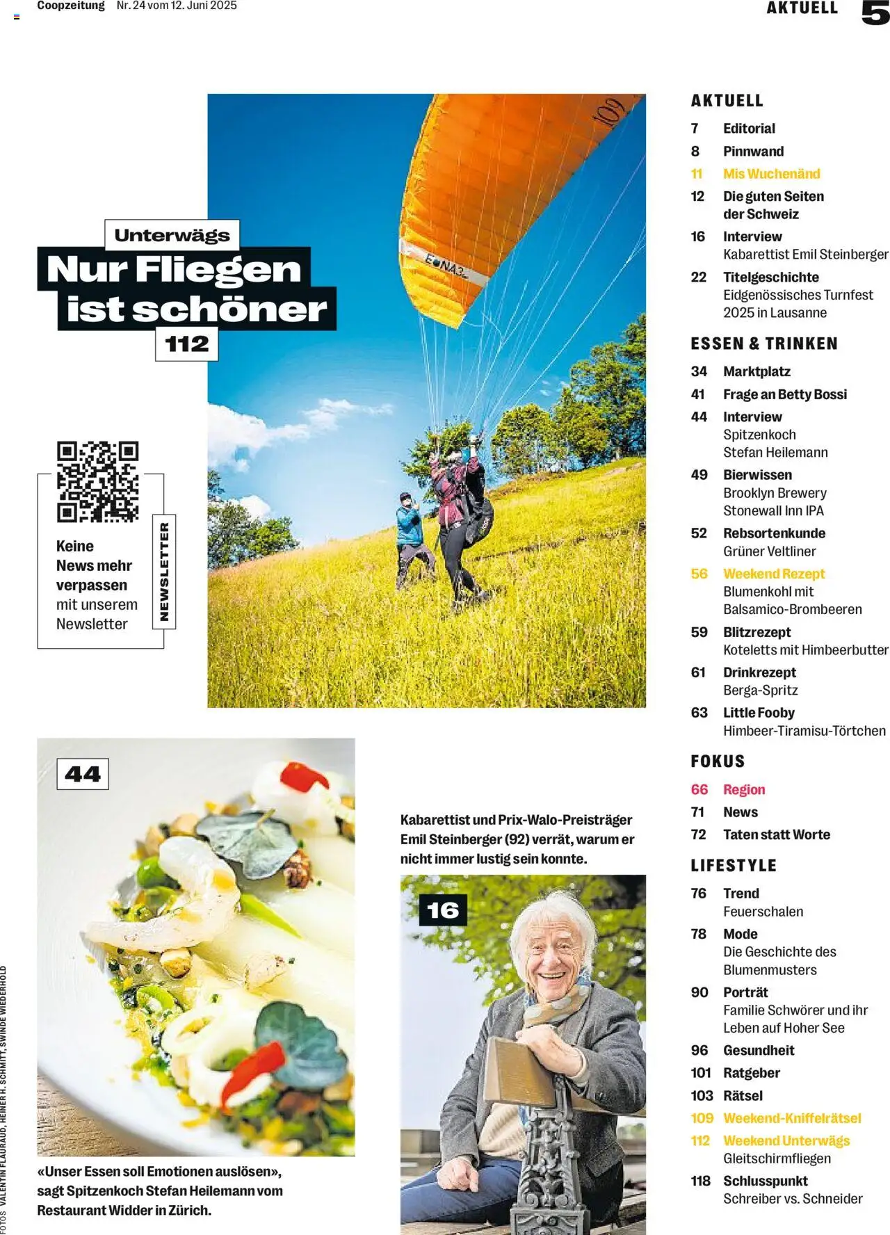 Coop - Magazin ab 12.06.2025 | Seite: 5 | Produkte: Blumenkohl