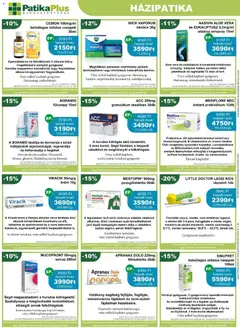 PatikaPlus Akciós újság - amely érvényes a következő dátumtól: 01.01.2026 | Oldal: 2 | Termékek: Tök, Lázmérő, Pezsgőtabletta, Aloe vera