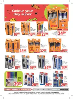 Superspar specials catalogue – valid from 09.02.2026 | Page: 17 | Products: TV, Pen