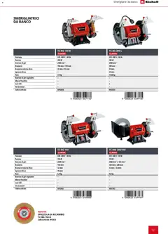 Anteprima del volantino Einhell volantino Elettroutensili  valido a partire dal 17.03.2026 | Pagina: 163 | Prodotti: Spazzola, Disco, Smerigliatrice