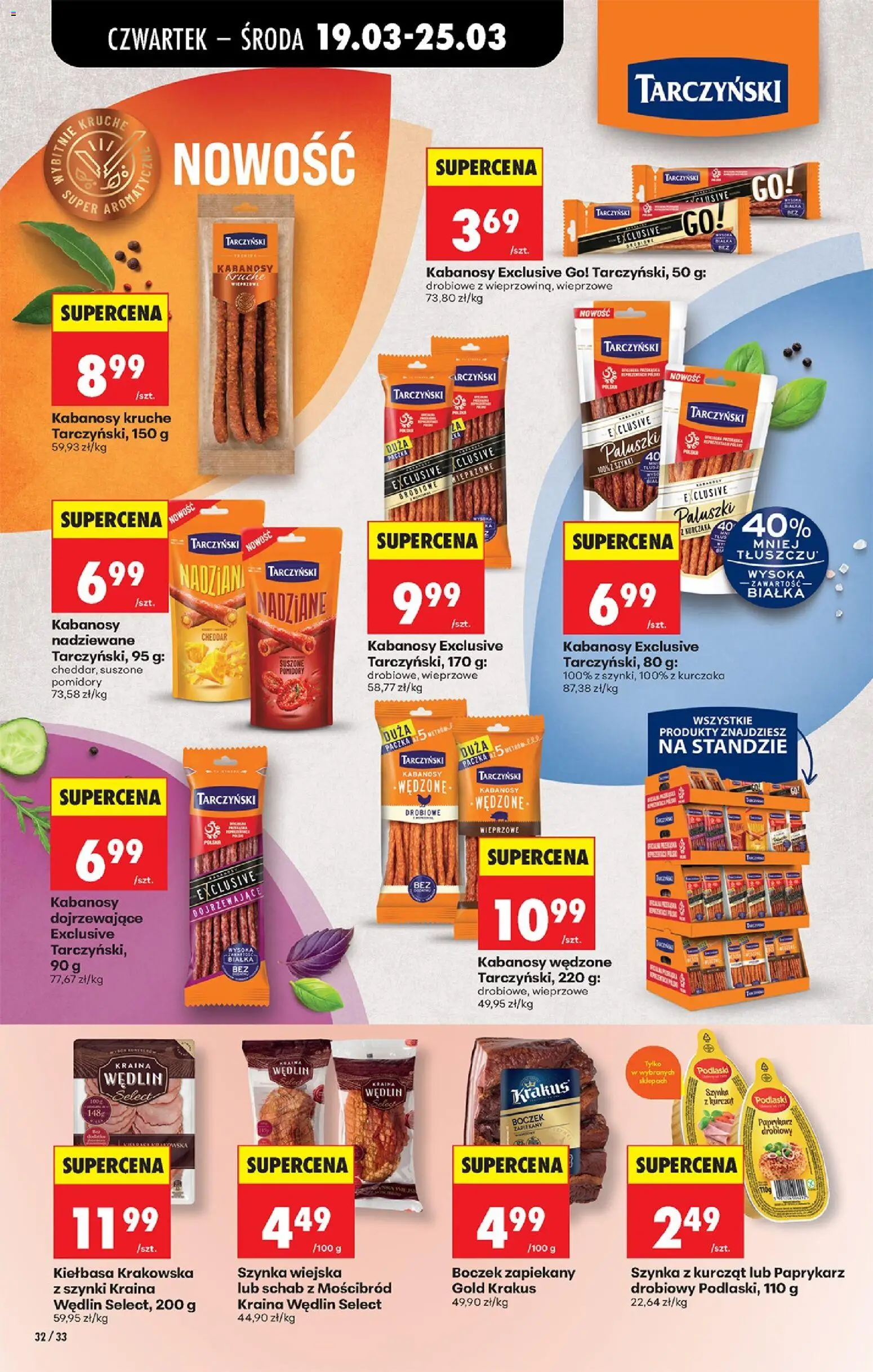 Biedronka Polsko leták - Codziennie niskie ceny od 19.03.2026 | Strana: 42 | Produkty: Cheddar