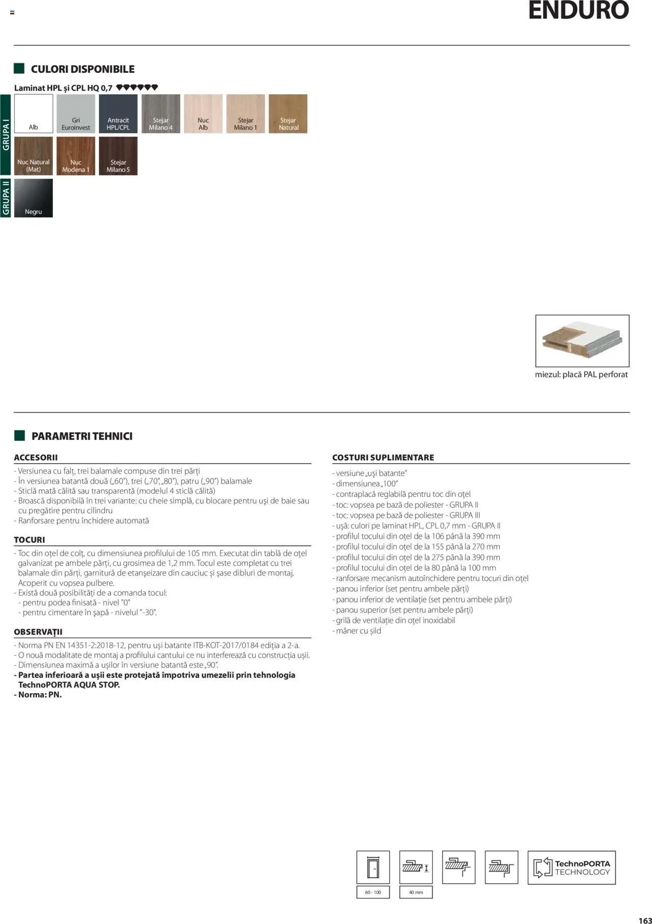 Noul catalog Proges – valabil de la 01.05.2025 | Pagină: 163 | Produse: Vopsea, Mâner, Șapă, Ușă