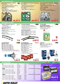 Auto Kelly leták platný od 03.03.2026 | Strana: 8 | Produkty: Mobil, Olej, Autobatérie