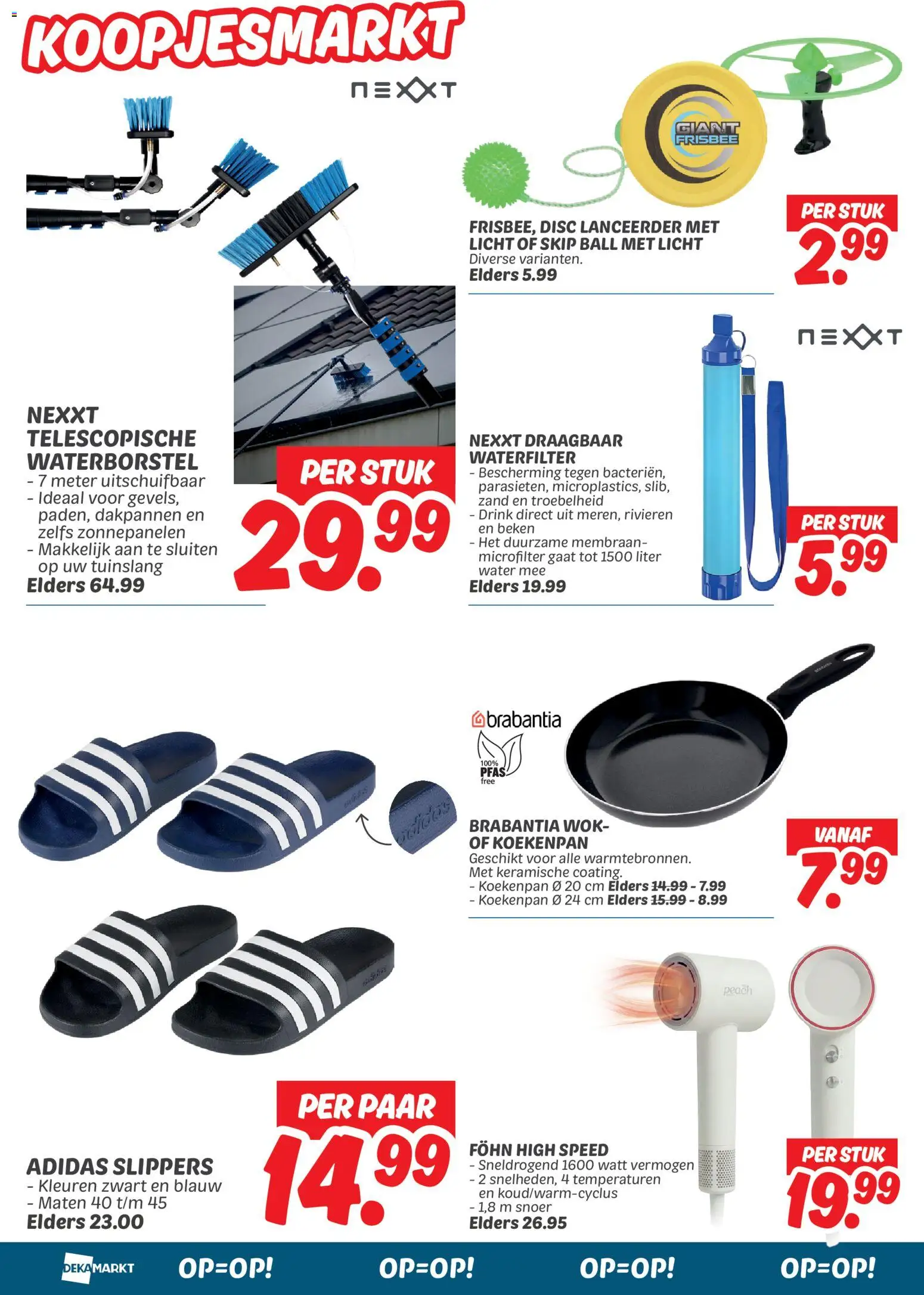 {H1} | Pagina: 26 | Producten: Tuinslang, Slippers, Föhn, Festék