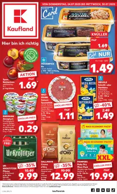 Kaufland Prospekt 	 gültig ab dem 24.07.2025