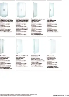 Preview of B&Q - Bathrooms valid from 16.12.2025 | Page: 229