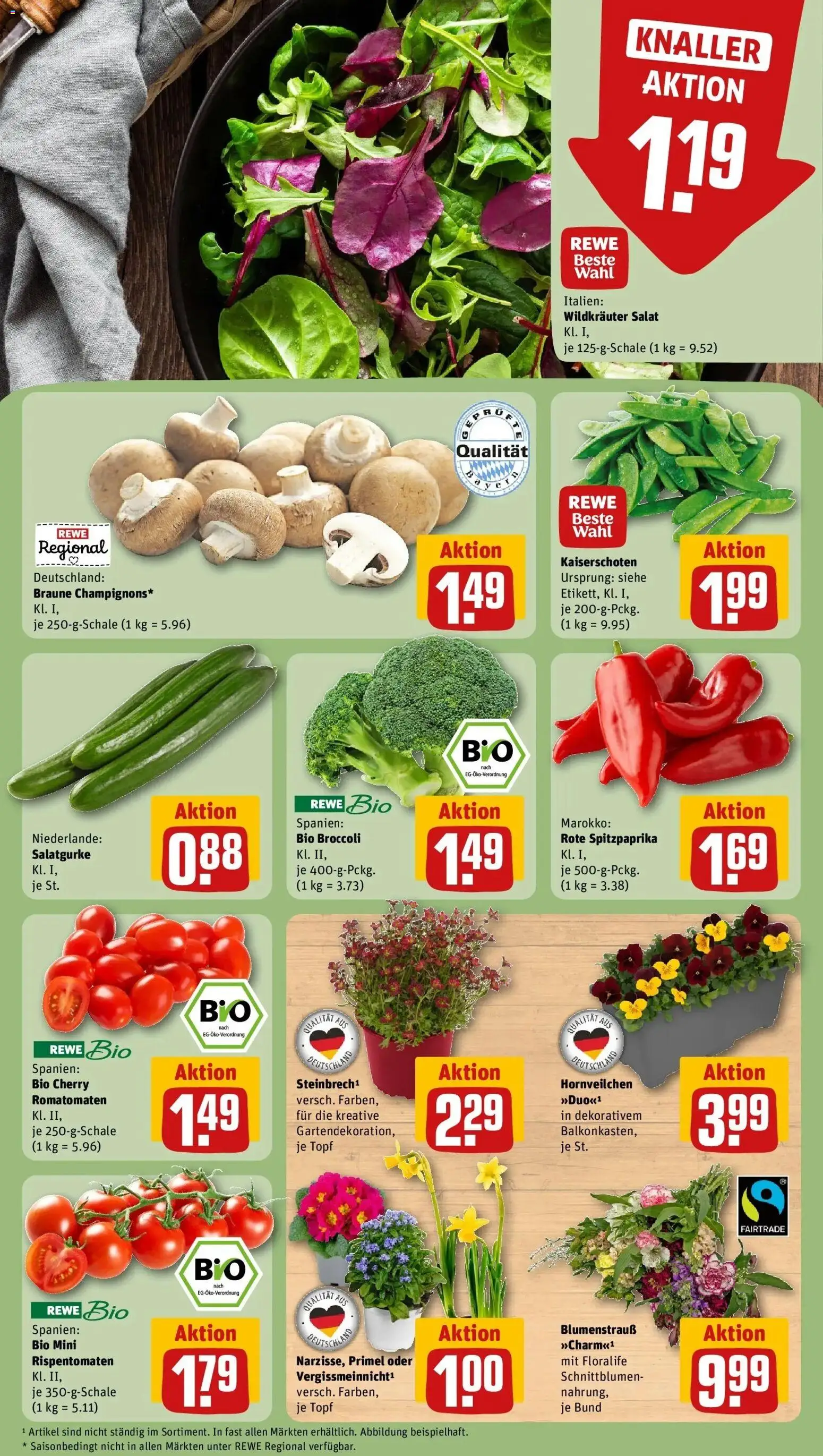 Rewe Prospekt Schönau	 – gültig ab 09.03.2026 | Seite: 7 | Produkte: Salat