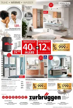 Zurbrüggen - Zurbrüggen: Küchen für ihr Zuhause ab 03.04.2026 gültig | Seite: 16 | Produkte: Spiegel, Armatur, Spiegelschrank, Wasser