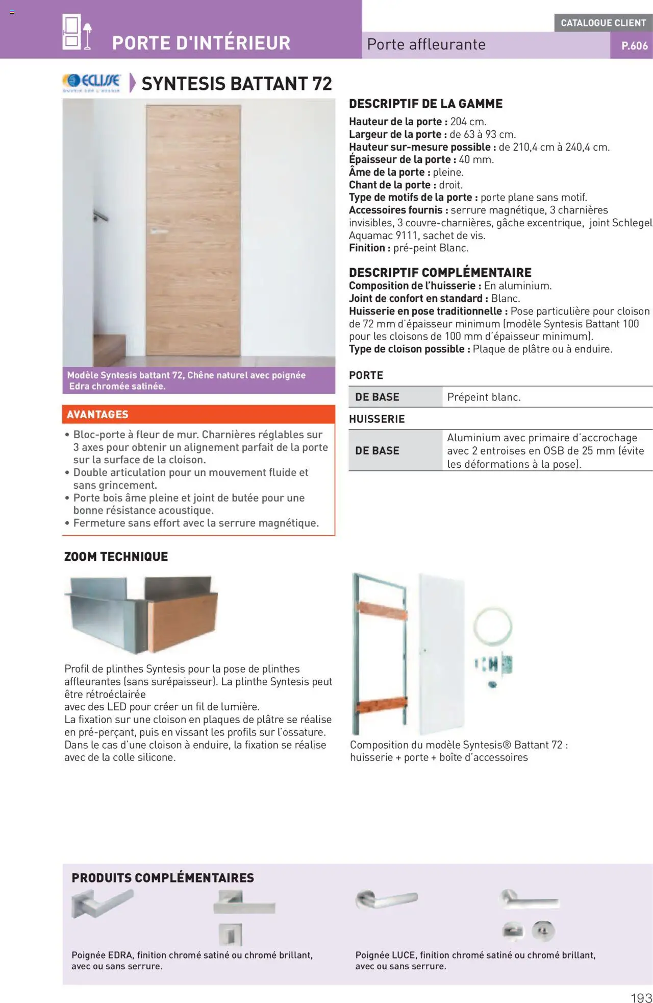  | Page: 193 | Produits: Base, Plinthe, Plâtre, Porte