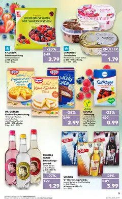 DR. OETKER Kuchen-Backmischung, >>>Lieblings<<-Kuchen, versch. Sorten, oder Maulwurfkuchen je 385 - 670-g-Packg. ab 19.03.2026 gültig | Seite: 5 | Produkte: Energy, Schokolade, Kuchen, Veltins