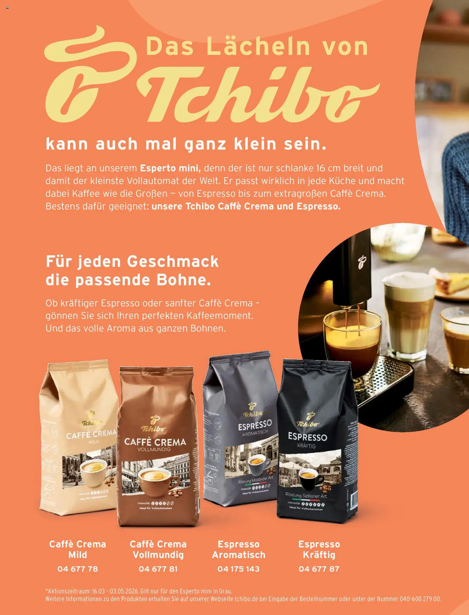Tchibo Prospekt April – gültig ab 01.04.2026 | Seite: 180 | Produkte: Kaffee, Küche