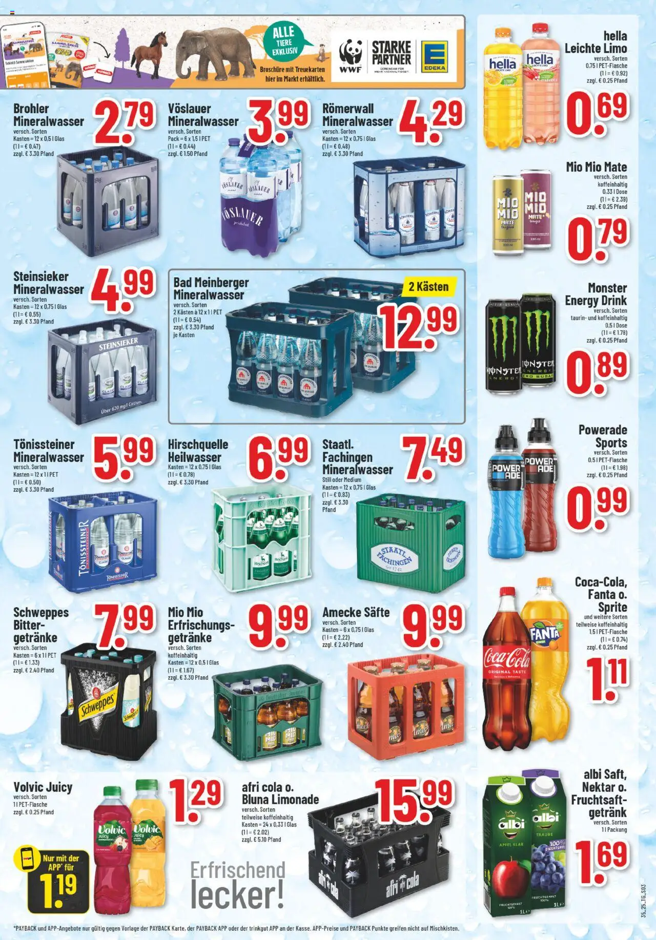 Trinkgut Prospekt 	 - gültig ab dem 25.08.2025 | Seite: 3 | Produkte: Coca cola, Fanta, Cola, Powerade