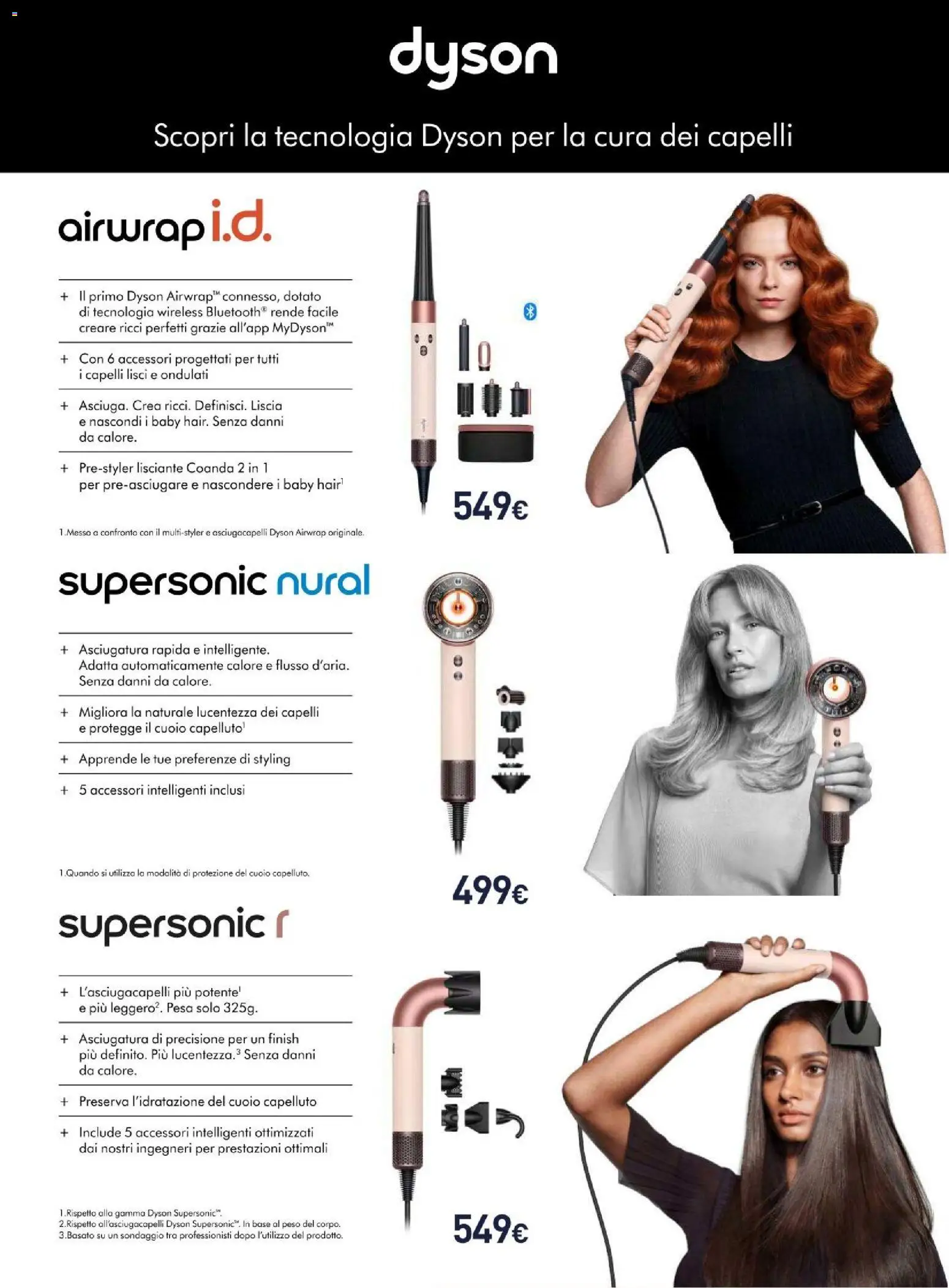 Volantino Unieuro del 06.12.2025 | Pagina: 25 | Prodotti: Asciugacapelli, Dyson