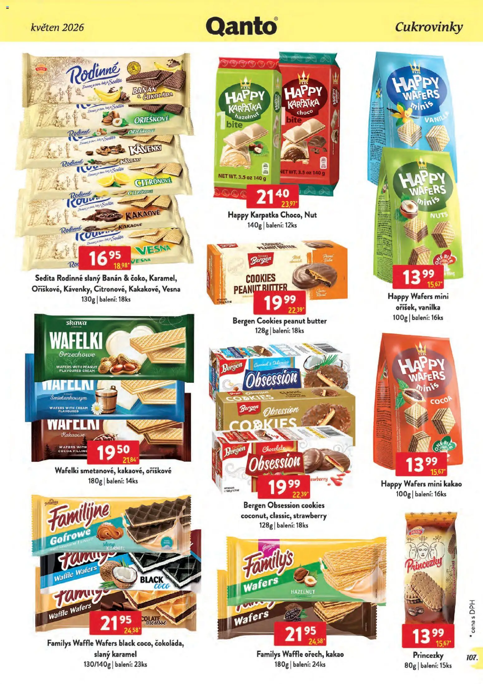 Astur & Qanto leták - Velkoobchod 05/2026 od 01.05.2026 | Strana: 107 | Produkty: Slaný karamel, Čokoláda, Cookies, Kakao