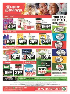 KWIKSPAR specials catalogue – valid from 08.12.2025 | Page: 8 | Products: Data, Cat food