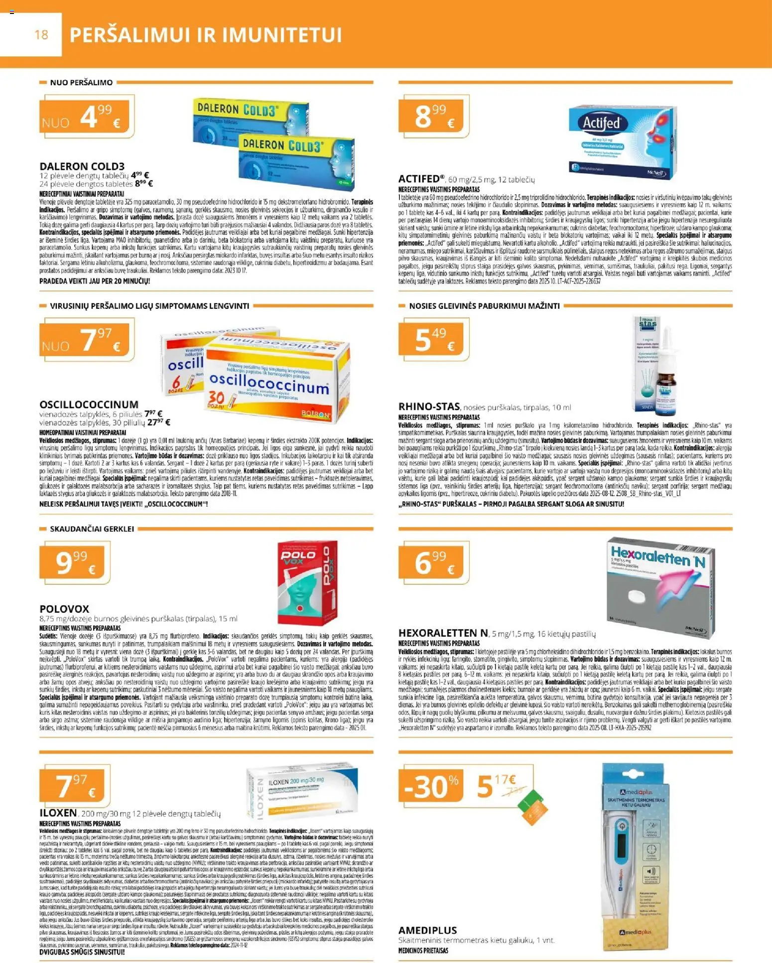 Gintarinė akcijos nuo 01.12.2025 | Puslapis: 18